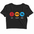 Travel womens crop top